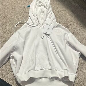 training crop hoodie(gymshark)